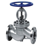 Titanium big size globe valve
