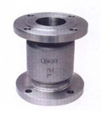 Pure nickel vertical check valve