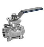 Alloy 20 ball valve